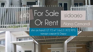 Rumah Sederhana Harga Ekonomis di Sedati, Sidoarjo, LB 35m²
