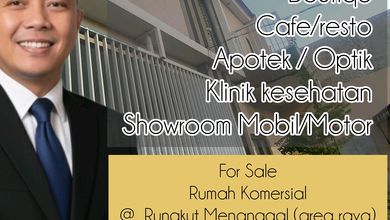 Rumah Komersial Untuk Ruko, Optik, Showroom @ Rungkut Surabaya