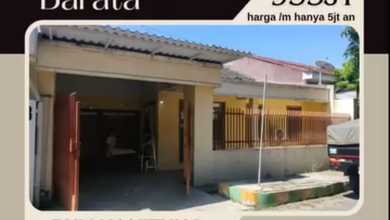 Rumah Siap Pakai di Kawasan Gununganyar, Surabaya, LT 160m²