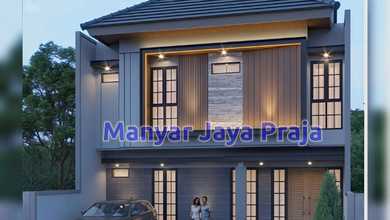 Rumah Elegan di Manyar, Surabaya, 5 Kamar Tidur, LT 210m²