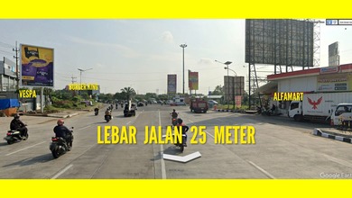 Dijual Tanah Eksklusif di Gedangan, Sidoarjo, LT 165m²