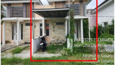 Dijual Rumah Terjangkau di Sidoarjo, Sidoarjo - LT 96m²