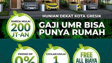 Jual Rumah Siap Tinggal area Kebomas, Gresik, LT 60 m2