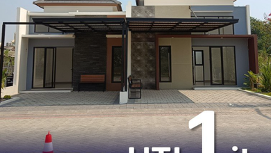 Rumah Sederhana Harga Hemat di Menganti, Surabaya, LB 36m²