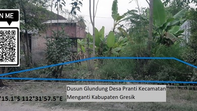 Tanah Harga Hemat di Menganti, Gresik, Harga 265 Juta