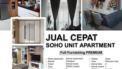 Kesempatan Apartemen Siap Huni di Citraland, Surabaya, 2 KT