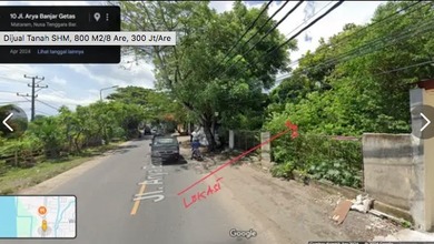 For Sale Tanah Premium di Ampenan, Mataram, LT 880m²