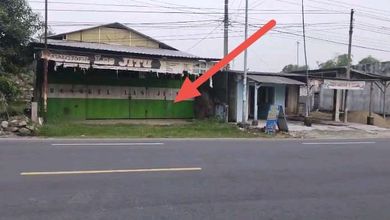 Dijual Gudang Ex Bengkel, Strategis Nol Jl.Raya Ngraho Bojonegoro