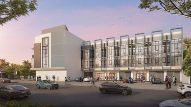 Dijual Ruko 4 lantai di Nol Jalan Raya Wiyung, bagian depan