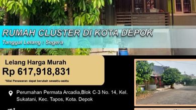 Hunian Favorit di Tapos, Depok, 2 KT, Harga 617 Juta
