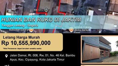 Ruko dan Rumah Hunian yang Nyaman di Tengah Kota Jakarta Timur
