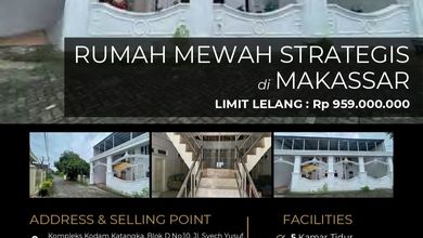 Properti Siap Pakai di Kawasan Rappocini, Makassar, LT 395m²