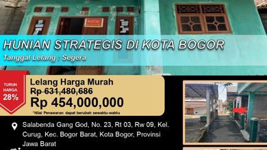 Rumah Minimalis Harga Hemat di Bogor Barat, Bogor, LB 136m²