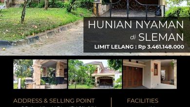 Hunian Mewah di Sleman, Yogyakarta, 4 KT, LT 625m²