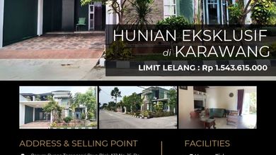 Jual Rumah Strategis di Karawang Barat, Karawang - LT 194m²