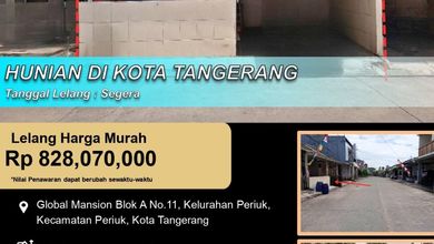 Rumah Dijual di Periuk, Tangerang, LB 47m², Harga Terbaik!