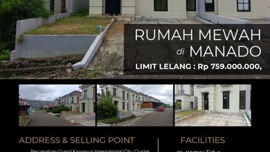 Hunian Favorit di Mapanget, Manado, 2 KT, Harga 759 Juta