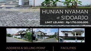 Rumah Dijual di Sidoarjo, Surabaya, LB 268m², Harga Kompetitif!