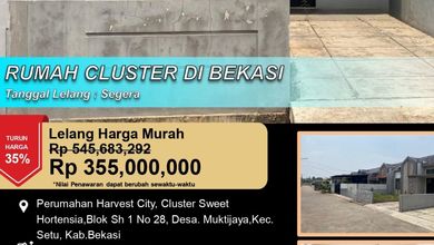 Jual Rumah Minimalis di Setu, Bekasi, 2 KT, Harga Terbaik
