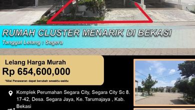 Jual Rumah Strategis di Tarumajaya, Bekasi - LT 75m²