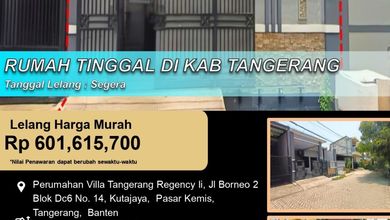 Dijual Rumah Strategis di Pasar Kemis, Tangerang - LT 78m²