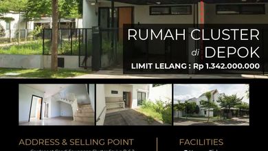 Dijual Rumah Strategis di Bojongsari, Bogor - LT 141m²