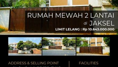 Kesempatan Langka, rumah Mewah di Pancoran, Jakarta Selatan, LB 469m²