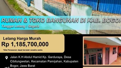 Kesempatan Rumah di Pamijahan, Bogor, LB 245m², Harga 1,18 Miliar