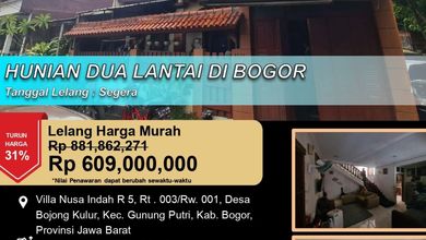 Hunian Favorit di Gunung Putri, Bogor, 2 KT, Harga 609 Juta