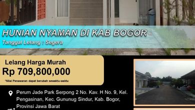 Rumah Siap Huni di Area Gunung Sindur, Bogor, LT 60m²