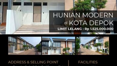 Rumah Dijual di Bojong Sari, Depok, LB 112m², Harga Kompetitif!
