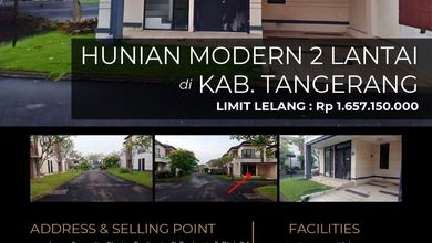 Jual Rumah Nyaman di Sindang Jaya, Tangerang - LT 114m²