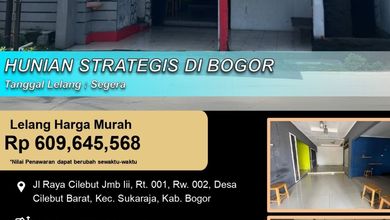 Dijual Rumah Nyaman di Sukaraja, Bogor - LT 167m²