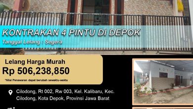 Rumah Siap Huni di Area Cilodong, Depok, LT 115m²