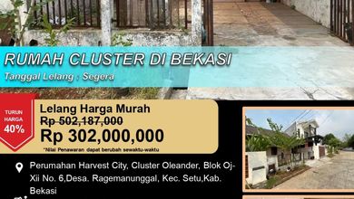 Dijual Rumah Murah di Setu, Bekasi - LT 105m²