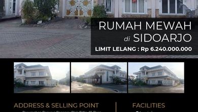 Rumah Area Luxury Sidoarjo, Sidoarjo - Harga Menarik 6,24 Miliar