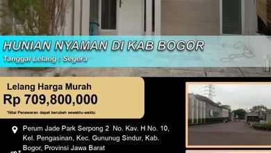 Rumah Dijual di Gunung Sindur, Bogor, LB 36m², Harga Kompetitif!