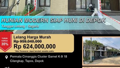 Hunian Idaman di Tapos, Depok, 2 KT, Harga 624 Juta