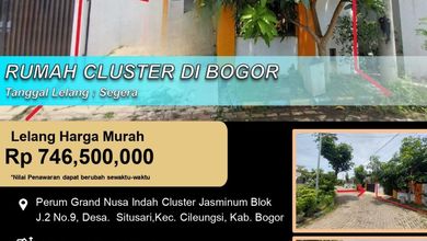 Dijual Rumah Nyaman di Cileungsi, Bogor - LT 142m²