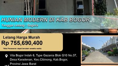 Kesempatan Rumah di Cibinong, Bogor, LB 33m², Harga 755 Juta