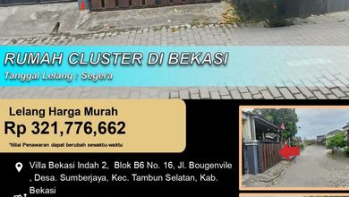 Rumah Minimalis Harga Ekonomis di Tambun Selatan, Bekasi, LB 36m²