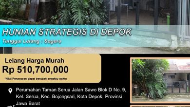 Hunian Idaman di Bojongsari, Bogor, 2 KT, Harga 510 Juta