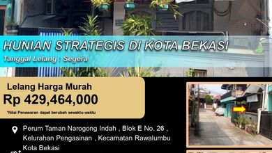 Rumah Nyaman Lokasi Rawalumbu, Bekasi, LT 60m², Harga 429 Juta