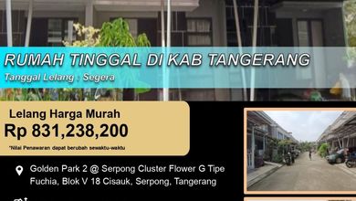 Promo Rumah di Cisauk, Tangerang, LB 60m², Harga 831 Juta