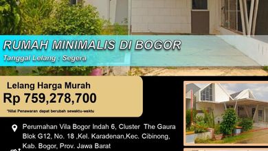 Properti Siap Pakai di Area Cibinong, Bogor, LT 36m²