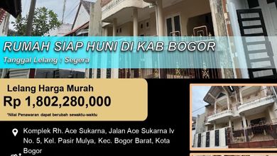 Jual Rumah Strategis di Bogor Barat, Bogor - LT 293m²