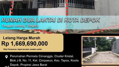 Rumah Dijual di Tapos, Depok, LB 81m², Harga Terbaik!