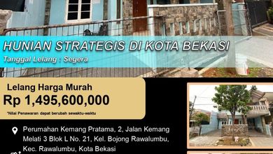 Promo Rumah di Rawalumbu, Bekasi, LB 164m², Harga 1,49 Miliar