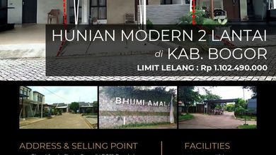 Rumah Dijual di Gunung Sindur, Bogor, LB 88m², Harga Terbaik!