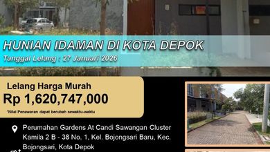 Dijual Rumah Nyaman di Bojongsari, Bogor - LT 129m²